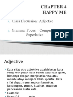 Class Discussion: Adjective Grammar Focus: Comparative and Superlative