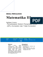 Modul TM 11 Matematika III