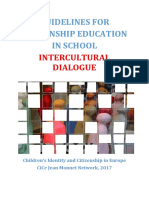 GUIDELINES FOR SCHOOLS Intercultural Dialogue