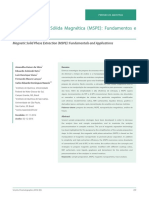 Extração em Fase Sólida Magnética (MSPE) : Fundamentos e Aplicações