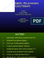 Manajemen Pelayanan Fisioterapi