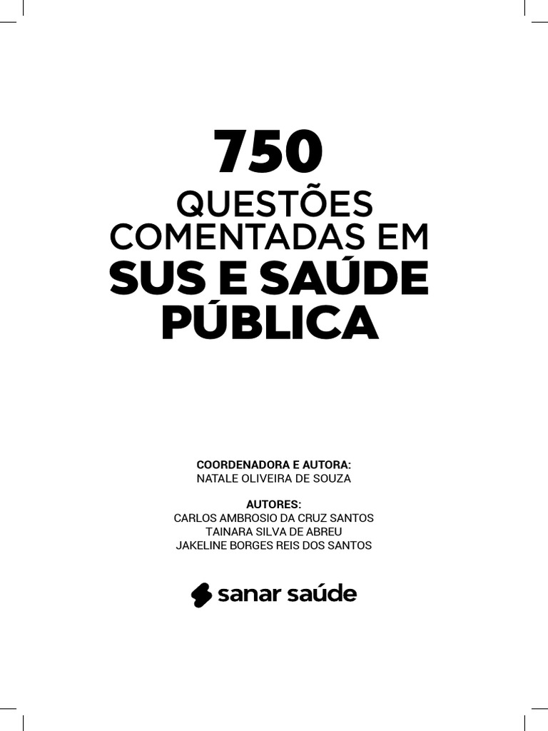 Leia Trecho 750 Questoes Sus Saude Publica | PDF | Brasil | Promoção de ...