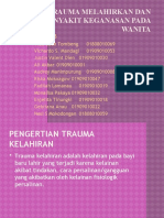 Trauma Melahirkan