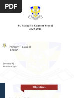 St. Michael's Convent School 2020-2021