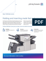 Folding and Inserting Made Fast and Accurate: Relay 4500 Folder Inserter