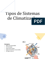 Tipos de Sistemas de Climatização de Expansão Direta