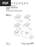 Proline Promass 83 Operating Instructions (Denso)