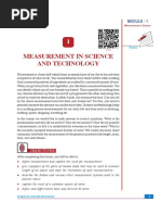 Measurement in Science and Technology: Module - 1