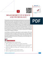 Measurement in Science and Technology: Module - 1