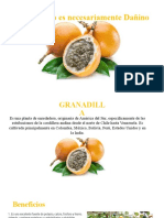 La Granadilla beneficios 