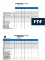 Lista de Epp