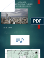 Análisis Multitemporal PM10 en La Ciudad de Bogotá