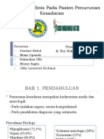 Referat - Pendekatan Klinis Pada Pasien Penurunan Kesadaran