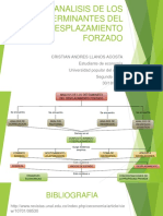 Analisis de Los Determinantes Del Desplazamiento Forzado