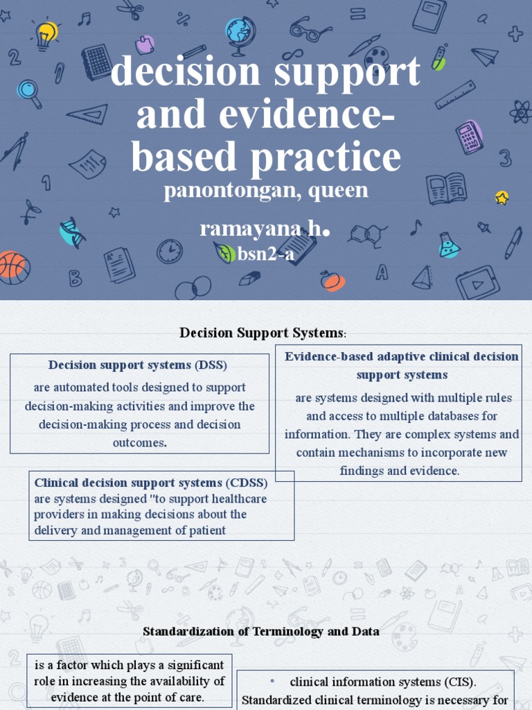 Clinical Decision Support Systems Overview | PDF | Decision Support ...