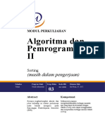 03 Modul Algoritma Pemrograman II Sorting