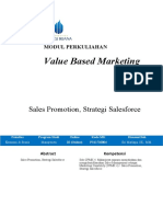 Modul Value Based-Marketing (TM10)
