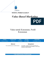 Modul Value Based-Marketing (TM12)