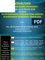 Sosialisasi Perbup 64.a 2020