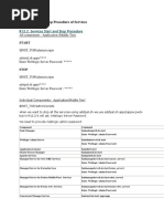 R122 - Start and Stop Procedure of Services