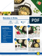 Receta de Bacalao À Bràs Paso A Paso