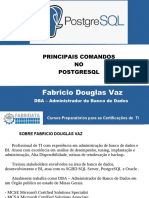 Principais Comandos PostgreSQL