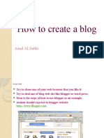 How To Do Blog - Mov