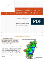 Movilidad Residencial y Social en Barrios Populares Consolidados en Bogotá