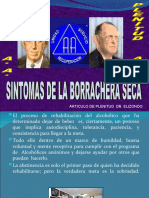 Sintomas de La Borrachera Seca