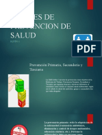 Niveles de Prevencion de Salud