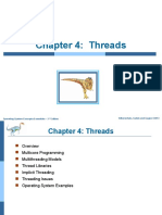 Chapter 4: Threads: Silberschatz, Galvin and Gagne ©2013 Operating System Concepts Essentials - 2 Edition