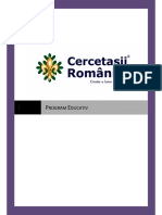 Program Educativ Cercetasii Romaniei 2011