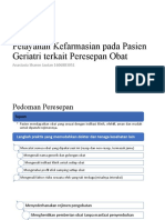 7. Pelayanan Kefarmasian Pada Pasien Geriatri Terkait Peresepan Obat