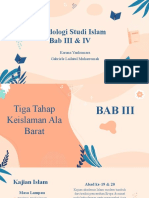 Metodologi Studi Islam - BAB 3-4