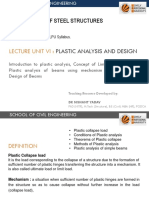 19 Lecture Plastic Analysis Design of Beam DSS