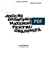 Jocuri Didactice Matematice Pentru Gradinita (Ileana Libotean)