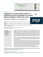 Comparison of Antimicrobial Activity of Traditional and New Developed Root Sealers Against Pathogens Related Root Canal