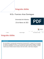 Clase8.1 - Integrales dobles (parte 1) - UA