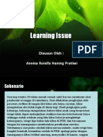 Learning Issue: Disusun Oleh: Annisa Roisifa Haning Pratiwi