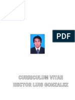 Hoja de Vida Hector Luis Gonzalez