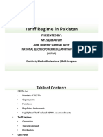 Tariff Regime in Pakistan - Sajid Akram NEPRA - pdf-180724034747648