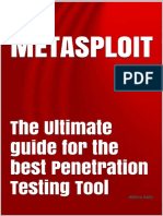 METASPLOIT The Ultimate Guide For The Best Penetration Testing Tool