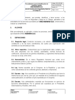 Identificación requisitos legales