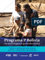 Programa Bolivia Manual Para La Paternidad Activa