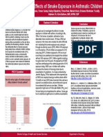 Smoking Related To Asthmatics - Research Poster