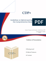 Guidelines On Mainstreaming DRR and CCA in The Comprehensive Development Plan