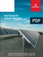 DataSheet - Rastreador Solar (Tracker)