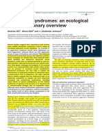Sih Et Al. 2004. Behavioural Syndromes. An Ecological and Evolutionary Overview