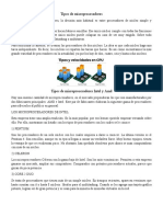 Tipos de Microprocesadores