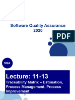 Software Quality Assurance 2020